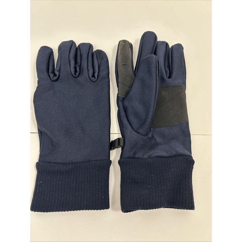 Extra Large Men's Nylon‎ Glove Rubber Grip Palm Navy SKU 1400D